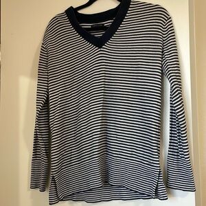 Tommy Hilfiger striped V Neck sweater